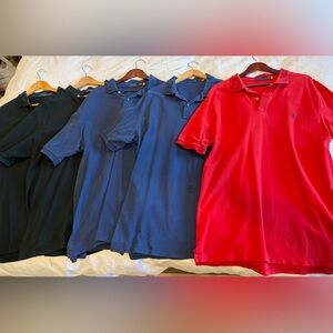 Ralph Lauren Polo Shirts- Lot of 5
